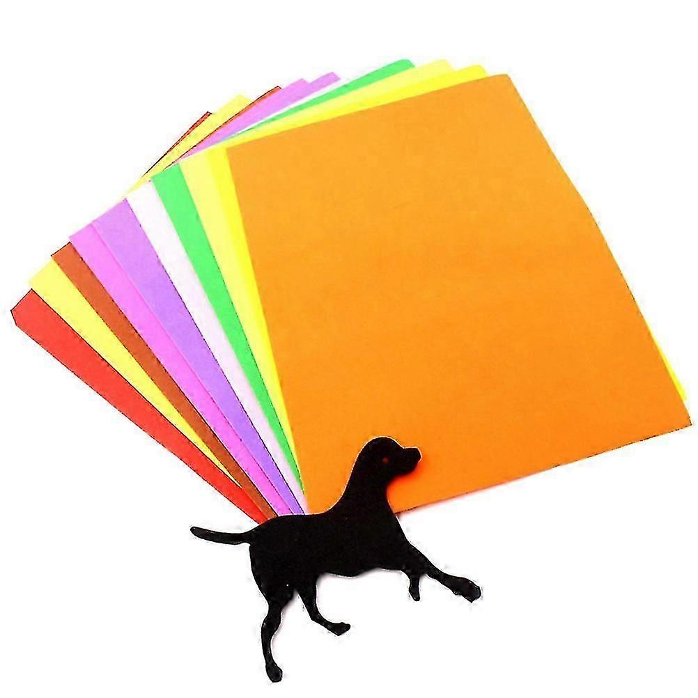 50Pcs Assorted Color DIY Sponge Sheets, Flexible for Crafting