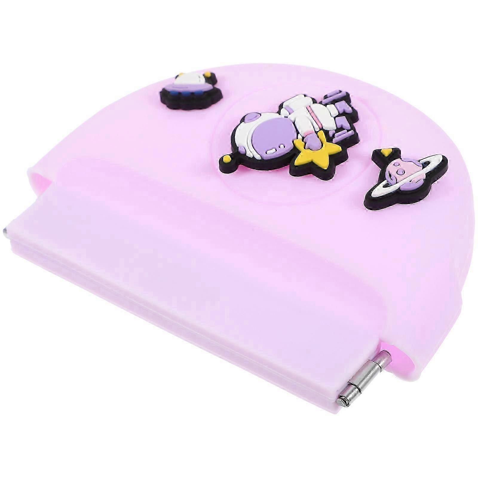 Violet Denture Case Silicone Portable Denture Container for Home