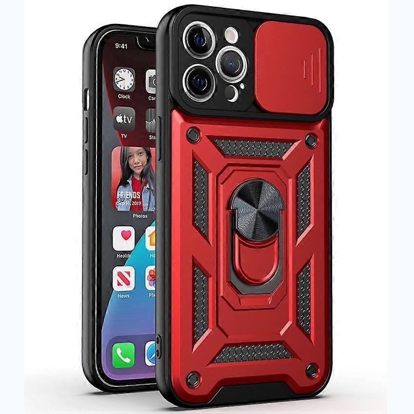Case for iPhone 15 Pro Stand Red Noz12385