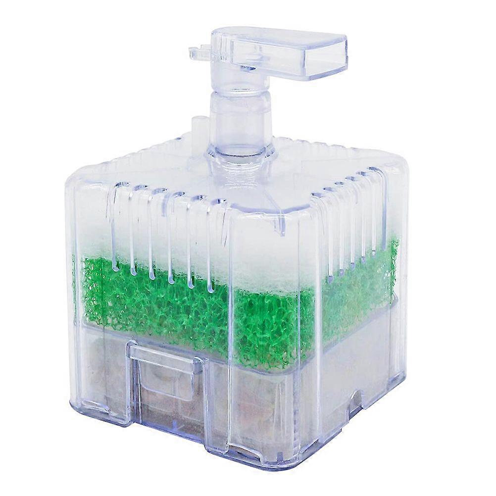 1pc Professional Fish Tank Filter Corner Filter Activated Sponge Ceramic Filter