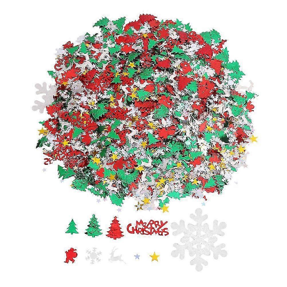 Christmas Table Confetti | Plastic Decorations | 2Pcs 100g