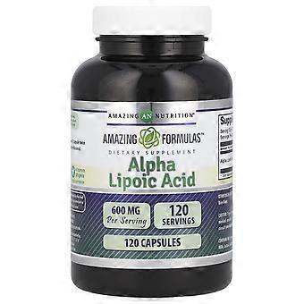 Amazing Nutrition, Alpha Lipoic Acid, 600 mg, 120 Capsules
