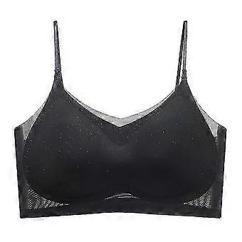 Women Summer Ultra Thin Ice Silk ComCompatible witht Breathable Bra Lifting Cooling Bra Plus Size