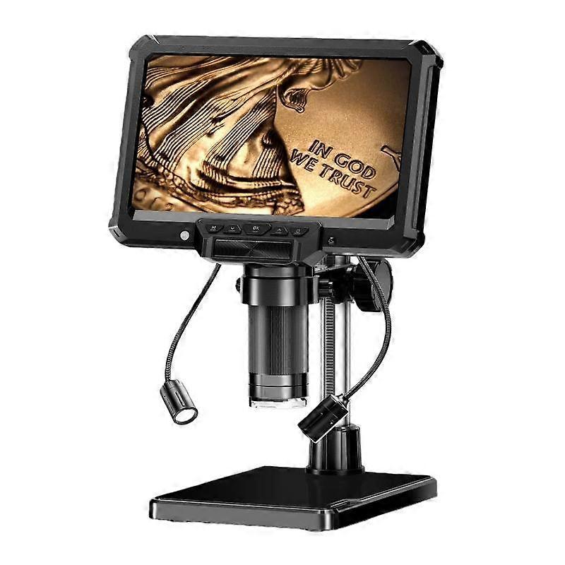 MK7 7 inch Display Digital Microscope With Light