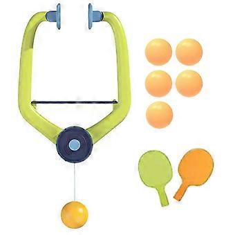 Adjustable Hanging Table Tennis Trainer with Racket and Balls Portable Table Tennis Exerciser for Kids and Children 2026