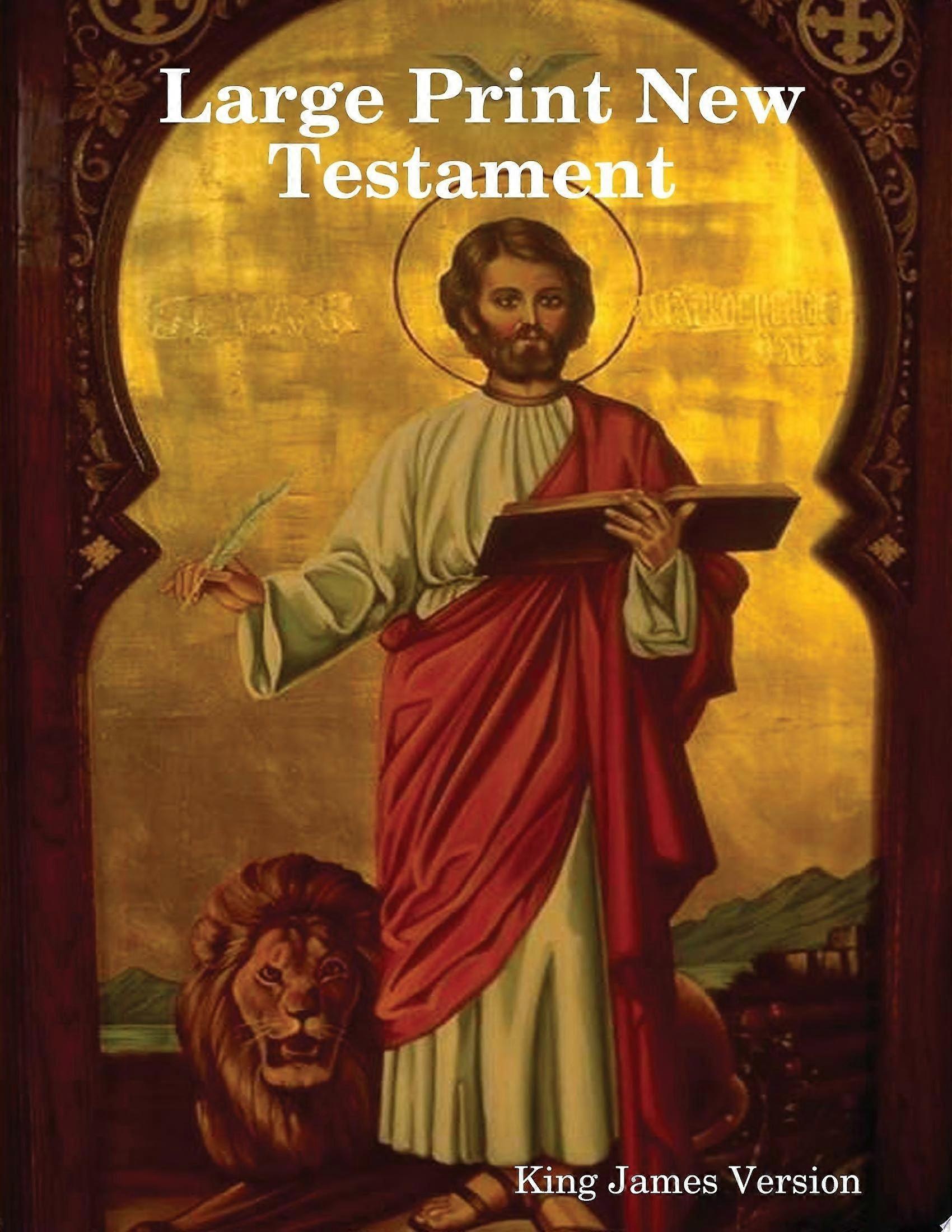 Large print new testament