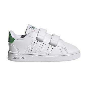 Adidas Childrens/Kids Advantage Court Lifestyle Flat Trainers