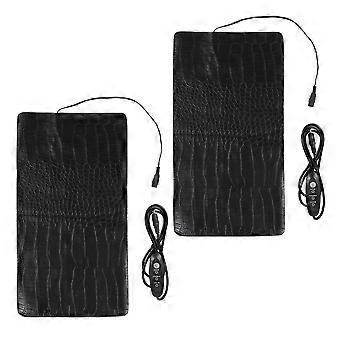 USB Heating Pad for Pets 2Pcs with 3 Mode Adjustable Temperature Settings