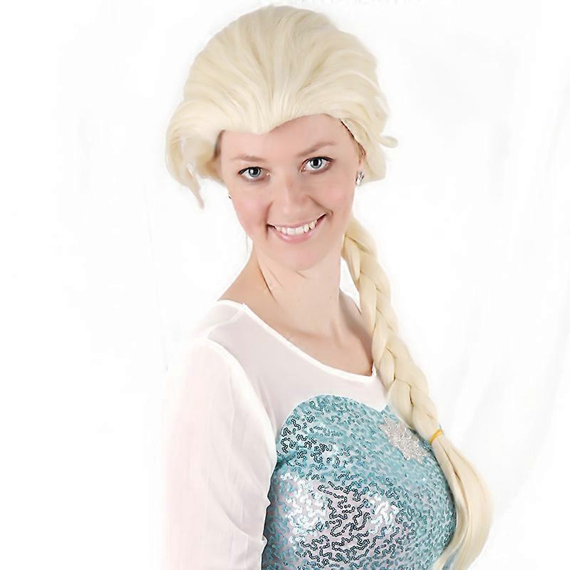 Natural Synthetic Wig White