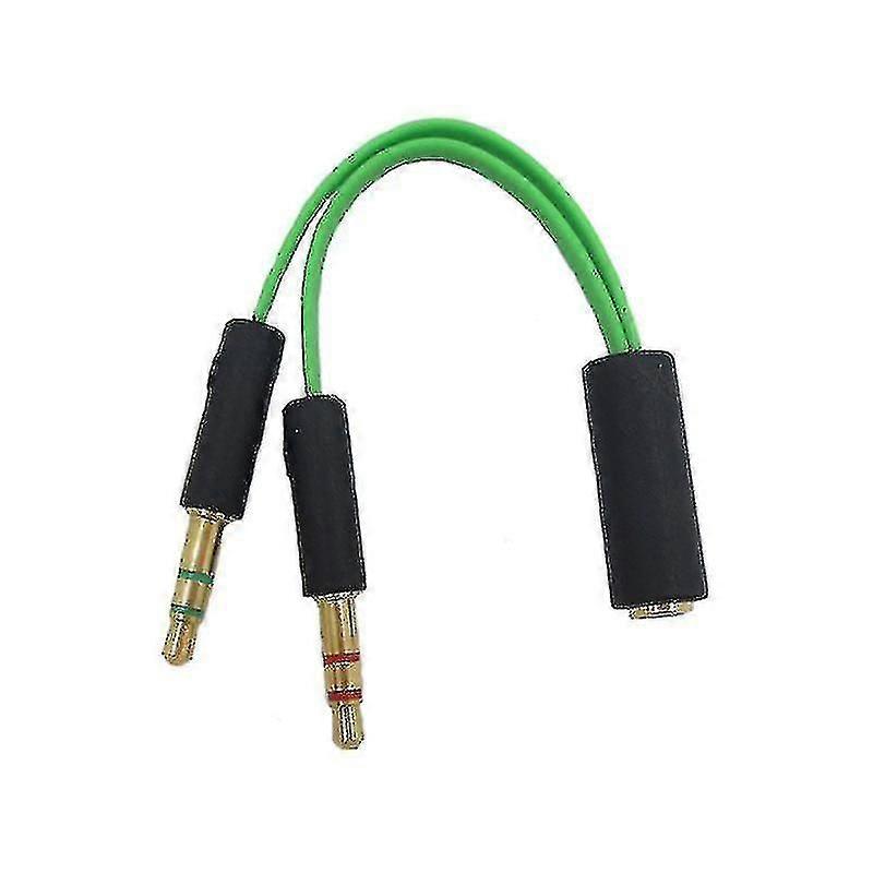 Earphone Audio Cable Headphone Adapter Splitter Headset Microphone For Razer