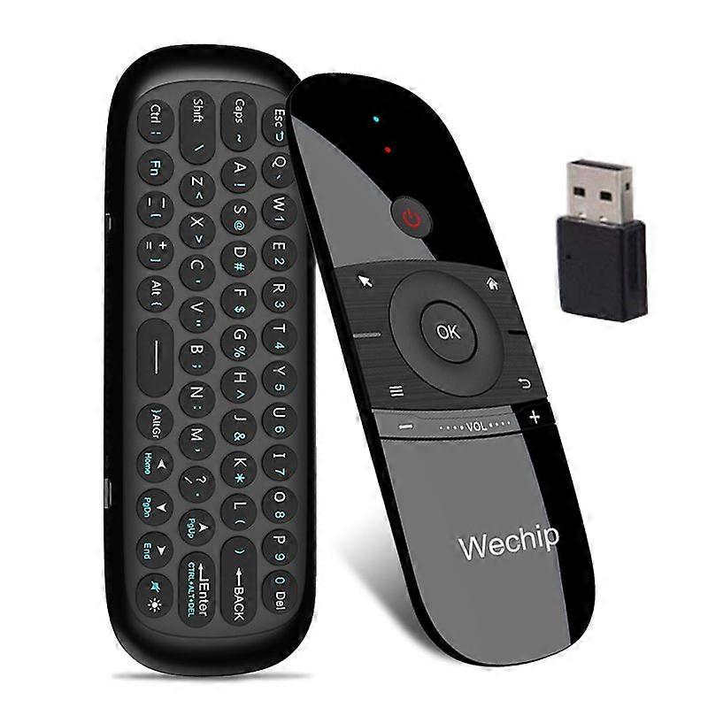 W1 2.4G Wireless Keyboard Air Mouse Smart Remote Control for Android TV Box PC