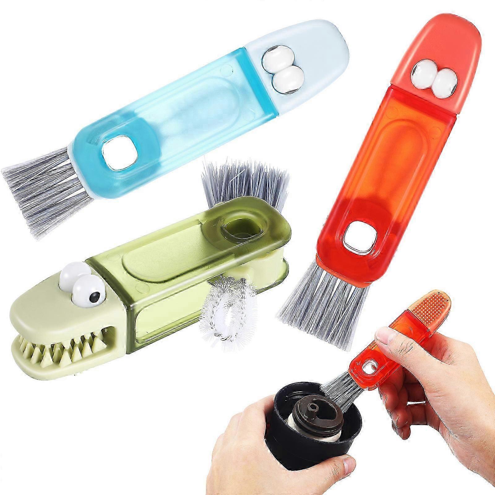 Bottle Gap Cleaner Brush for Portable Use 3Pcs Set
