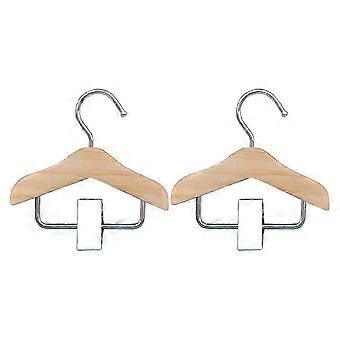2Pcs Dog Apparel Hangers Pet Supplies Pet Clothing Hanging Racks Hangers
