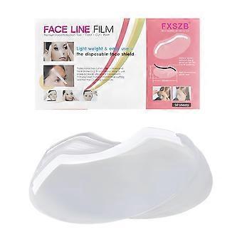 50 Stück transparente Einweg-Duschvisiere, Augenschutz für Haarschnitt, Haarfärbemittel und Wimpernpflege