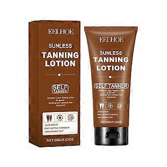 Eelhoe Moisturizing Black Cream Wheat Skin Color Bronze Body Black Hydrating Moisturizing Tanning Repair Cream