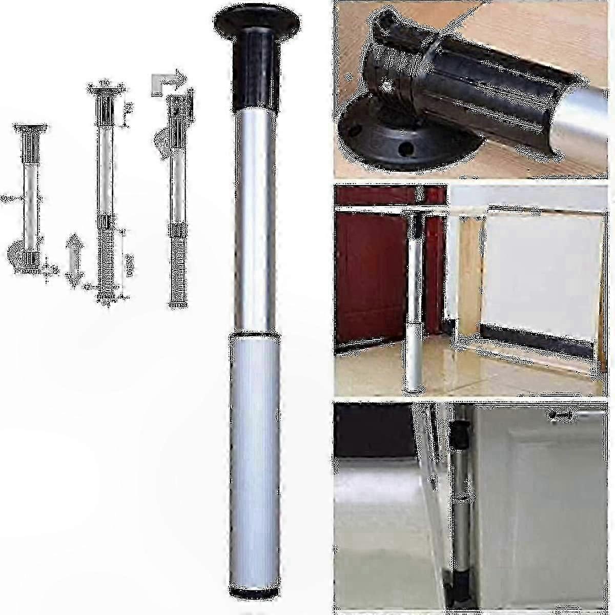 Telescopic Folding Table Legs with Adjustable Support Feet for Dining Use