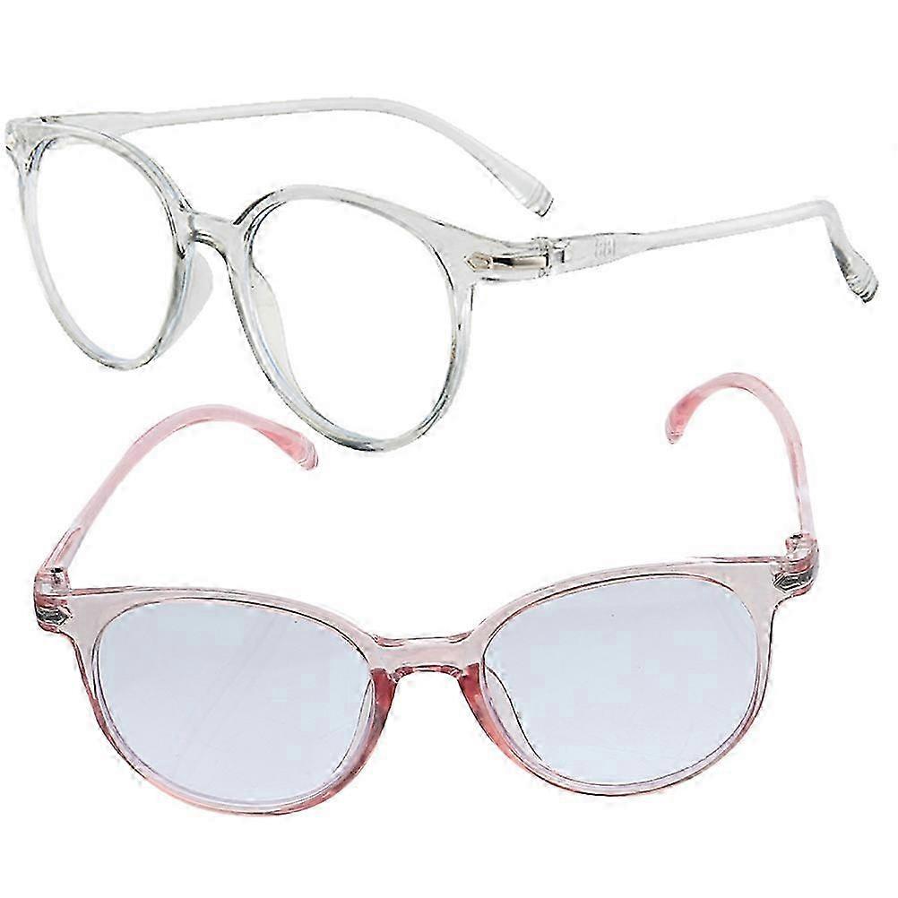 Blue Light Glasses Clear Frame Glasses for Computer Use 8Pcs