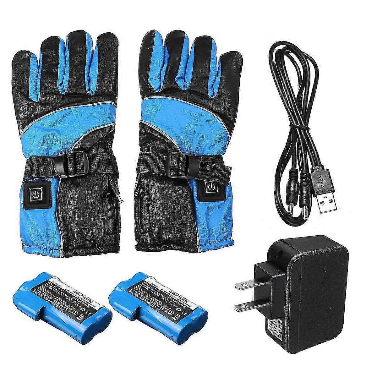Heated Motorcycle Gloves Touchscreen, Waterproof, Windproof, Electric Warmth
