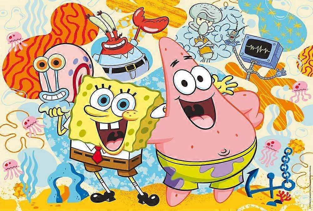 Detské puzzle Spongebob a priatelia VRE623