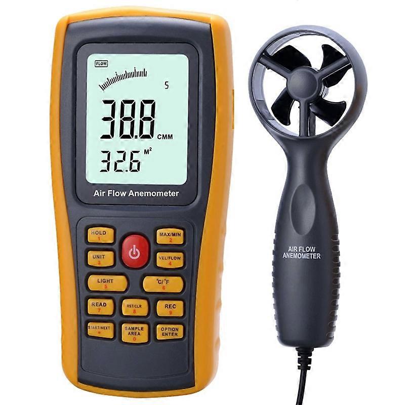 GM8902 LCD Screen Digital Wind Speed Meter Anemometer