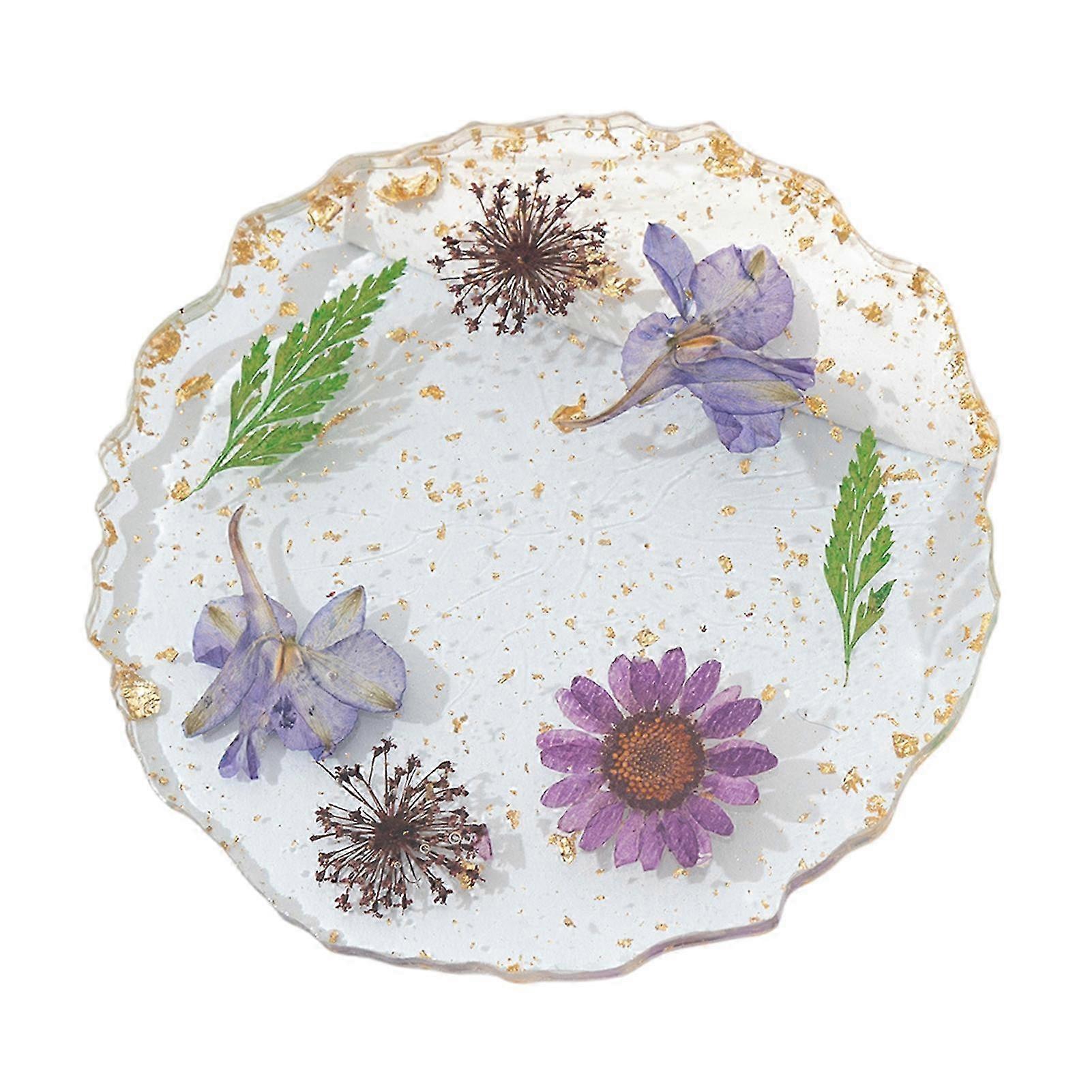 Heat-Resistant Transparent Resin Coaster