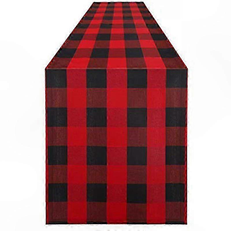 Durable Knitted Plaid Table Cover