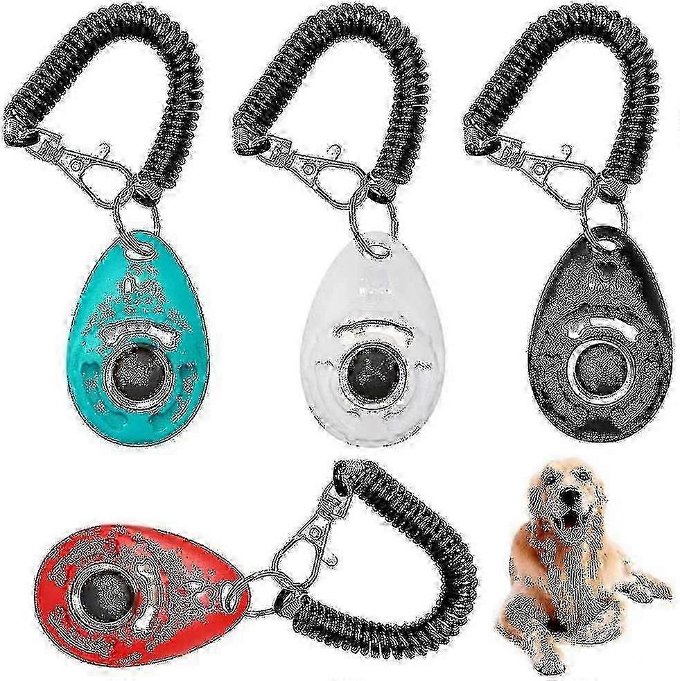 Professional 4 Pcs Dogs Training Clicker