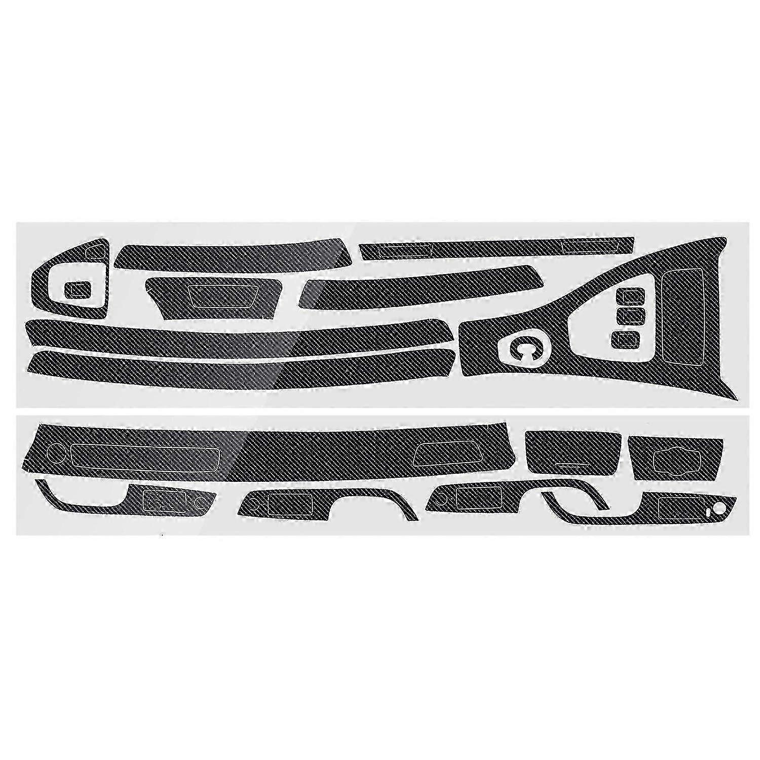 Glossy 5D Carbon Fibre Car Interior Kit