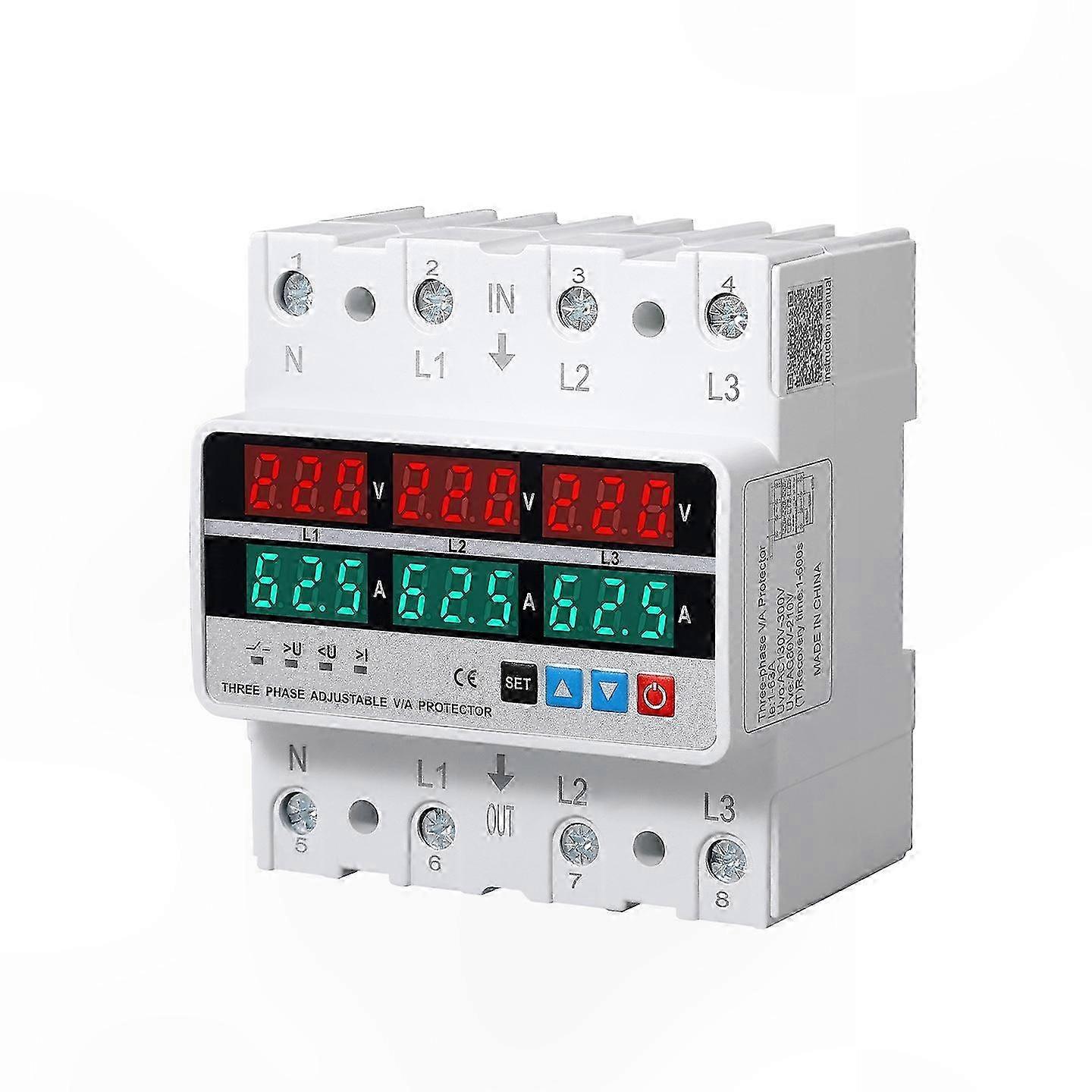 3-Phase Adjustable Voltage Protector
