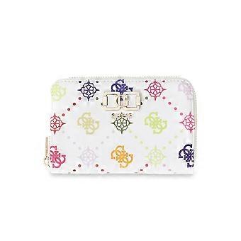 Portefeuille Guess Emelie Femme Blanc