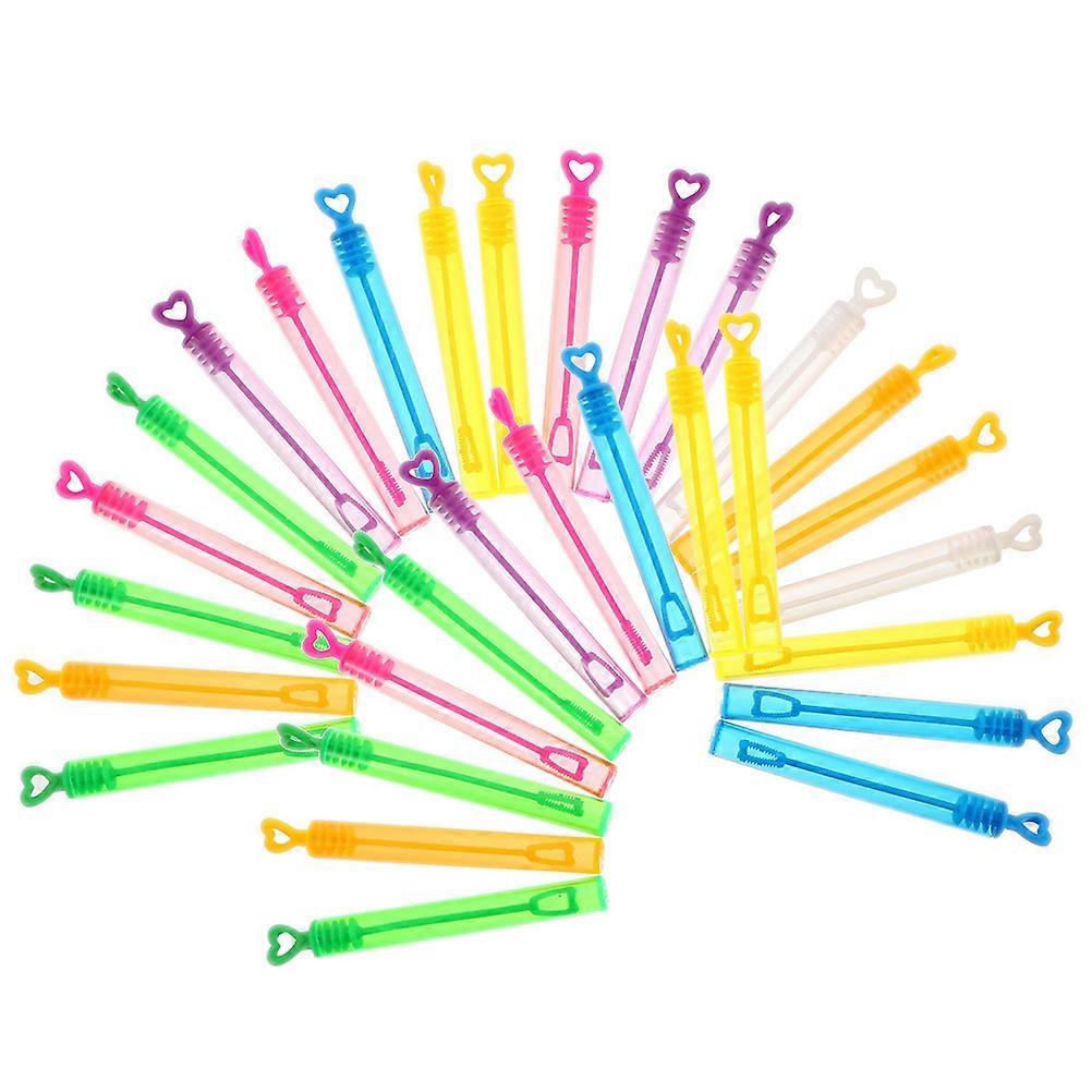 Assorted Color Empty Bubble Wand Wands for Bubble 60Pcs