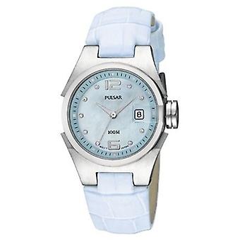 Pulsar bilbao Watch for Women Analog Quartz with Cowhide Bracelet PXT609X