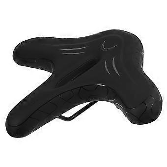 Wide Bike Seat Bike Saddle Providing Comfortable Ride Black