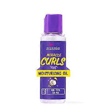 Aussie Miracle Curls Coconut Curl-Defining Hair Oil for Curly Hair 3.2 fl oz
