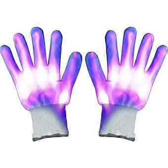 LED Lighting Gloves Performance Props Purple Light Stage Lighting Accessories
