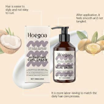 100G Curl Elastic Cream Gentle Nourishment Smooth Styling Creates Voluminous And Elastic Hair Curl Defining Moisturizing Cream