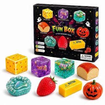 Toy Set of Squishy Sensory Toys for Stress Relief and Relaxation_jsau1
