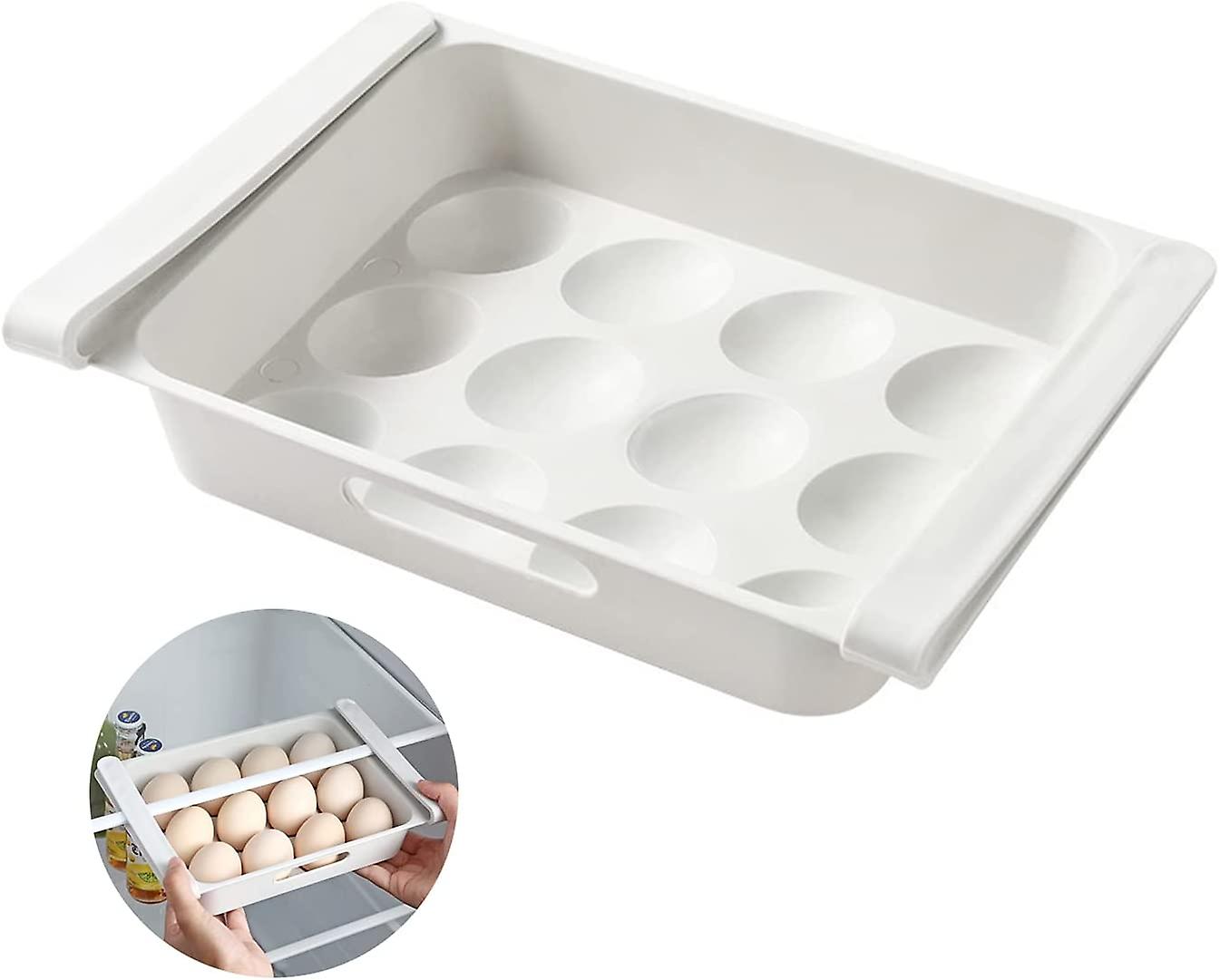 Refrigerator Storage Box Space Saving Refrigerator Storage Box Adjustable Drawer Refrigerator Storag