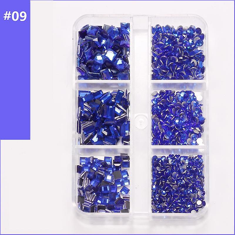 Rhinestone 1,5 mm glitrende