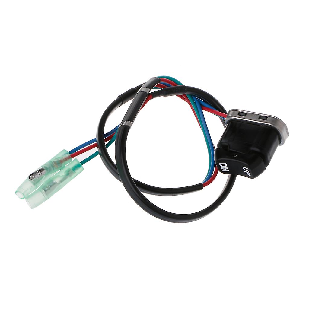 Easy Installation Black Trim Tilt Switch For Yamaha Outboard Remote Controller