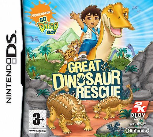 Go Diego Go! Great Dinosaur Rescue (Nintendo DS) - PAL - New & Sealed