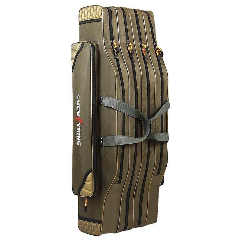 معالجة حقيبة الصيد طبقة مزدوجة ثلاث طبقات تخزين التروس سعة كبيرة مقاومة للاهتراء قضيب مقاوم للماء