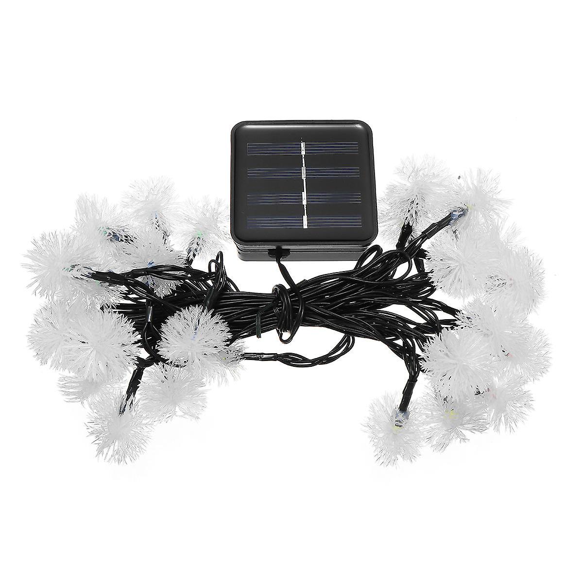 30 Led Solar Christmas Fairy String Lights - Outdoor Patio Party Decor Lamp