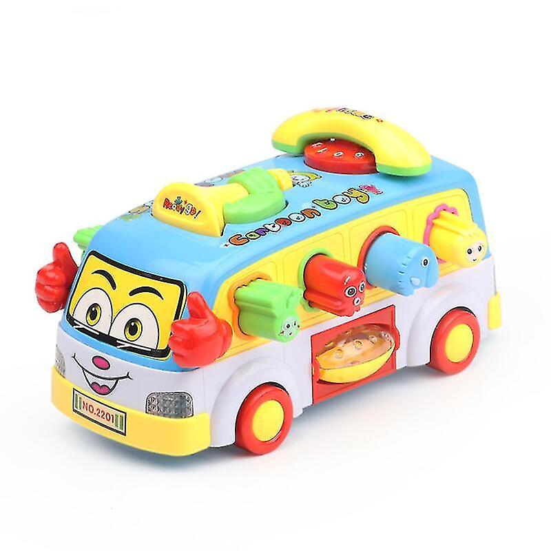 Bus Light Music Effect aeroplane bus Toy