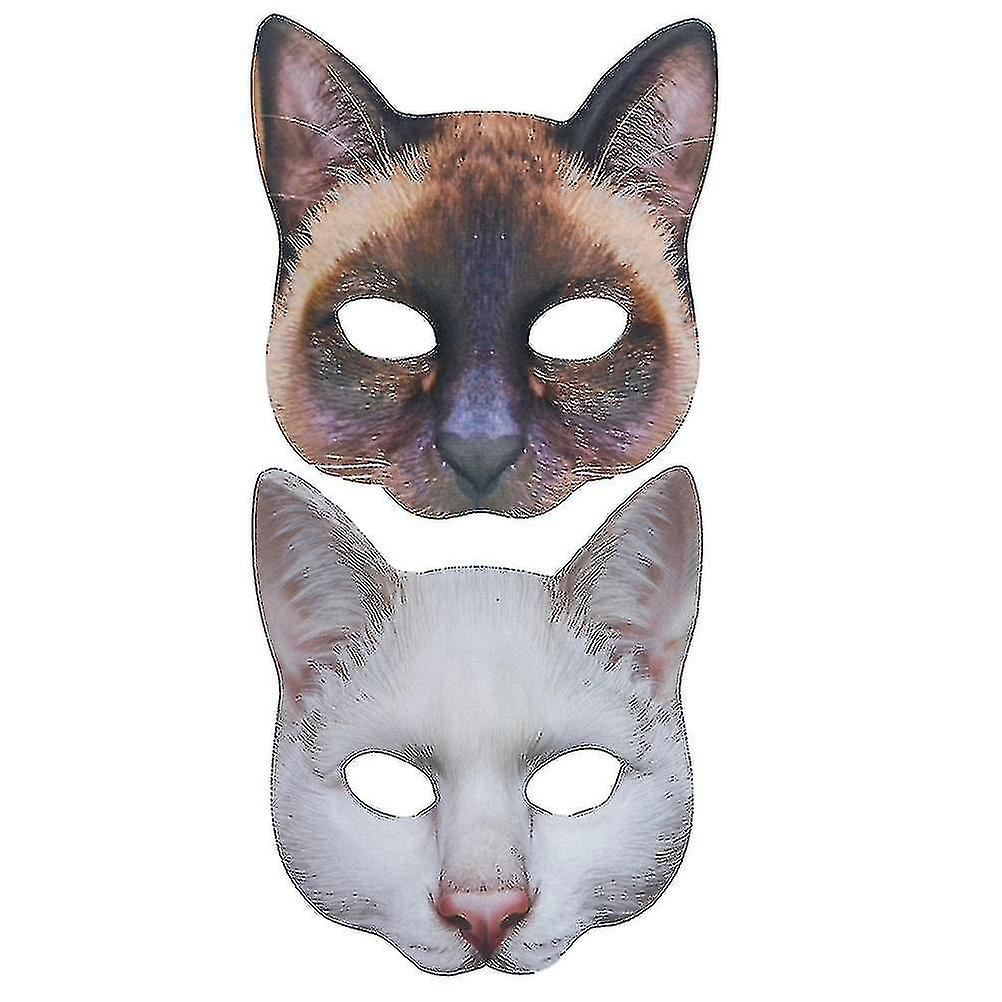 2pcs 1set Cat Masks Costume (, ) *chyi