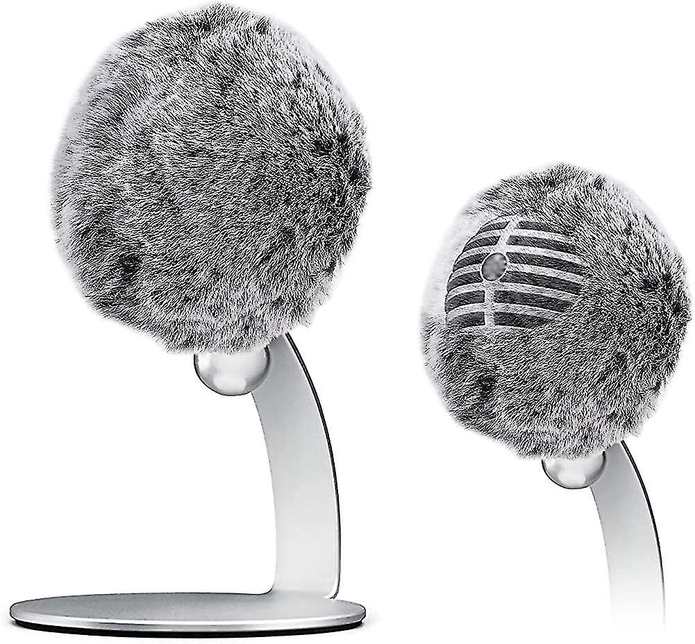 Microphone Furry Windscreen - Wind Shield Mic Windshield Muff Fur Custom Fit Gift