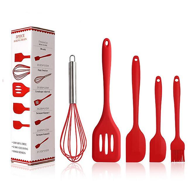 Five -piece Layer Scratch Brush Brush Frying Kitchen Baking Cooking Set Set