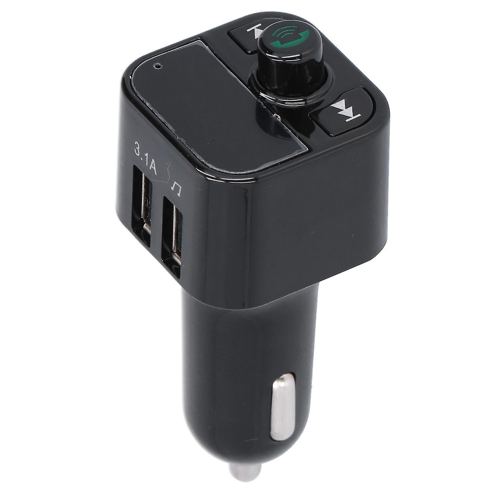 Handsfree Call Car Charger Portable Wireless Bluetooth FM Transmitter Radio Receiver for CarX5