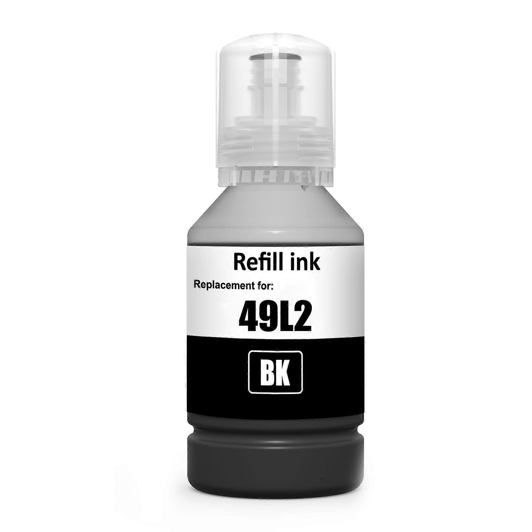 Go Inks Compatible T49H1 Black Refill Ink Bottle 140ml for Epson EcoTank Printers