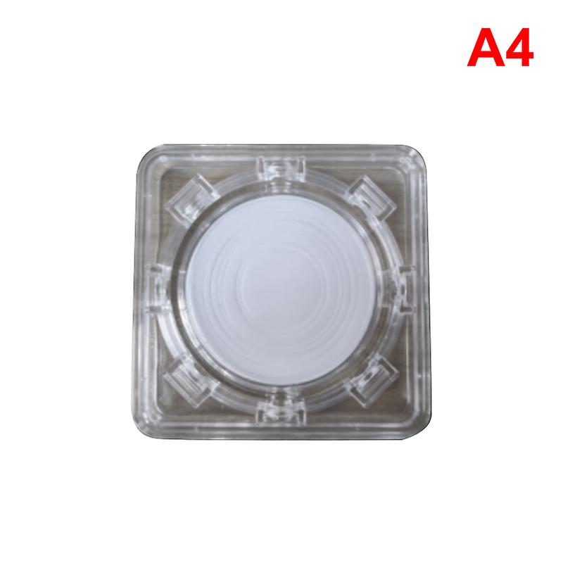 4cm akrylmynt displayfodral transparent låda minnesmedaljskyddslåda